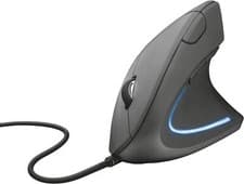 Image of Trust 22885 Verto Wired Ergonomic Mouse for PC and Laptop, Illuminated, 1000-160