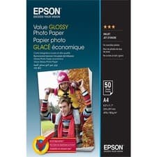 Image of Epson Value Glossy Photo Paper - A4 - 50 sheets