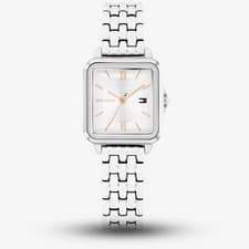 Image of Tommy Hilfiger Ladies Mia Square Dial Stainless Steel Bracelet Watch 1782830