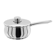 Image of Stellar Saucepan – 1000 Classic 18cm Stainless Steel Induction Hob Safe 1.7L