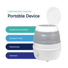 Image of Streetwize LW663, 15-litre Collapsible Washing Machine