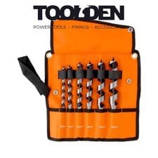 Image of Bahco 9526 Combination Wood Auger Bit Set 10-25mm (6 Pieces)