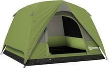 Image of Outsunny 3-4 Person Camping Tent, Easy Set Up Waterproof Dome Tent with Sewn-in
