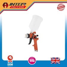 Image of Draper HVLP Air Paint Spray Gun, 600ml, 1.3-1.4-2mm 28367
