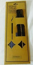 Image of 20 Fragranced incense sticks with wooden holder -Sea breeze