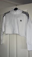 Image of adidas women cropped hoodie