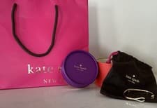 Image of New With Box,Gift Bag ‘Kate Spade’ Gold Open Hinged Bangle Bracelet - Wish Bone