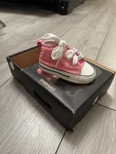 Image of Baby Converse All Stars - Pink Size UK 2 Brand New In Box