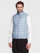 Image of EMPORIO ARMANI Vesta 7th Anniversary Gilet Mens Size UK XL Blue NEW
