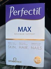 Image of Perfectil Max 84 Tablets & Capsules Vitabiotics Skin Hair Nails NEW 28 Daysupply