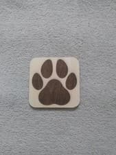 Image of Dog Paw Coaster