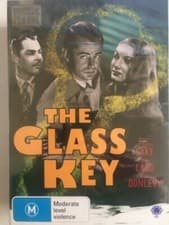 Image of THE GLASS KEY (1942 Film Noir) DVD Stuart Heisler brand new sealed dvd region 4