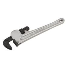 Image of Sealey Pipe Wrench European Pattern 350mm Aluminium Alloy AK5108