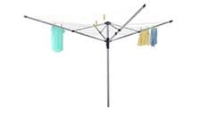Image of Lift & Click 60m 4 Arm Rotary Airer Easy Assembly Rust Resistant