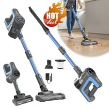 Image of 6000W Cordless Vacuum Cleaner Upright Lightweight Handheld Bagless Home Tool UK