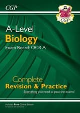 Image of A-Level Biology: OCR A Year 1 & 2 Complete Revision & Practice w/Online Ed (For