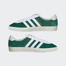 Image of adidas Originals Gazelle SPZL Dark Green Training Shoes UK6,6.5 IF5787
