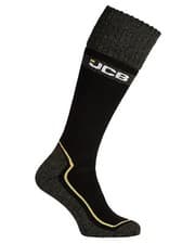 Image of JCB Wellington Boot Socks Mens Long Hose Welly Outdoor Sock