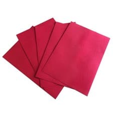 Image of A4 250GSM Leather Grain Binding Covers Textured Paper Un-Punched - RED