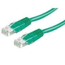 Image of 10x GREEN Cat6 UTP Copper Patch Cord 0.25m Network Cable 25cm RJ45 Lead