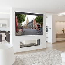 Image of 72~120inch Motorized Projector Screen Electric Projection Screen Remote Control