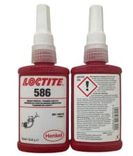 Image of Loctite 586 High-strength, slow-curing thread sealant for metal pipes and fittin