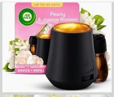 Image of Air Wick Essential Mist Kit Peony & Jasmine, 1 Device 1 Refill