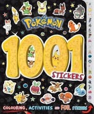 Image of Pokemon: 1001 Stickers by Barney Saltzberg Paperback Book