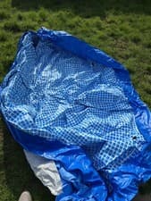 Image of Intex Easy Set inflatable above-ground swimming pool 10 ft X 30 inch .Used Once