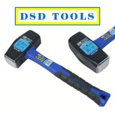 Image of US PRO Tools 1.8kg 4lb Lump Sledge Club Hammer With Fibreglass Handle 4501