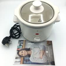 Image of NEW Cooks Essentials SLOW COOKER 1.5 L WHITE - 120W UK
