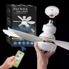 Image of LED Ceiling Fan Light Dimmable Living Room Lamp Remote Control Color Changing