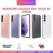 Image of NEW Samsung Galaxy S21+ Plus 5G 128GB Unlocked Android Smartphone Pristine A+