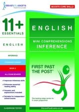 Image of 11 Essentials English Mini Comprehensions: Inference Book 2 (First Past the Post