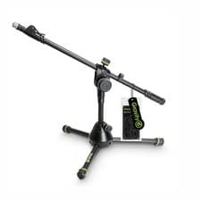 Image of Gravity MS 3122 HDB Short Heavy Duty Microphone Stand with Folding Tripod Base, 