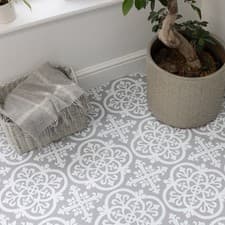 Image of Floor Pops Medina 30.48cm x 30.48cm Self-Adhesive Vinyl Floor Tiles