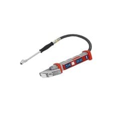 Image of SA371 Tyre Inflator Analogue 0.5m Hose Twin Push On Chuck Garage By Sealey