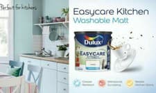 Image of Dulux Easycare Kitchen Matt Paint 2.5L grease resistant choice of 214 colours