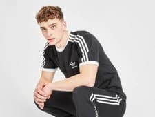 Image of Adidas Originals Adicolor Classic Cotton T-Shirt Embroidered Logo XS S M L XL