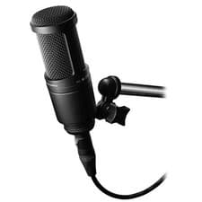Image of Audio Technica AT-2020 Cardioid Condenser Microphone for Studio - AT2020 XLR