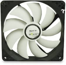 Image of Gelid Silent 14, 140mm Quiet Computer Case Fan, 3-pin