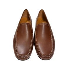 Image of Geox U Moner V-Smooth Leather Tan Driving Shoe RRP £139.95