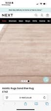 Image of Asiatic Sand Rug 200x290cm