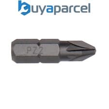 Image of Bosch 2607002798 Extra Hard Screwdriver Bit PZ2 x 25mm Pack of 25 BPA607002798