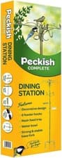 Image of Peckish Complete Dining Station for Wild Birds Feeder Green Weather Resistant
