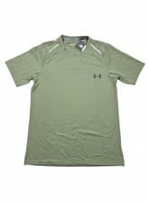Image of Under Armour Threadborne HeatGear Fitted T-Shirt - BNWT - Size S - Dark Green