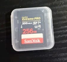 Image of SanDisk 256GB Class 10 SDXC Extreme Pro Memory Card (SDSDXXD-256G-GN4IN)