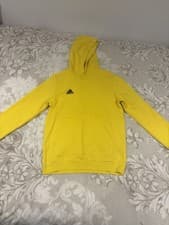 Image of Adidas Yellow Hoodie Age 11-12