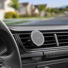 Image of WYE Car Magnetic Strong Phone Holder Universal Mount Bracket Air Vent Fan UK