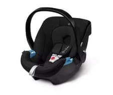 Image of Cybex Aton Group 0+ Baby Car Seat – Pure Black